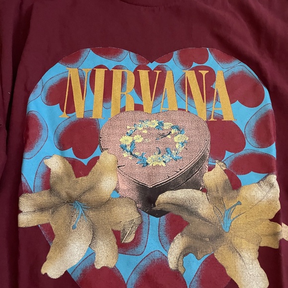 Nirvana Heart-Shaped Box T-Shirt Dress - Picture 1 of 2
